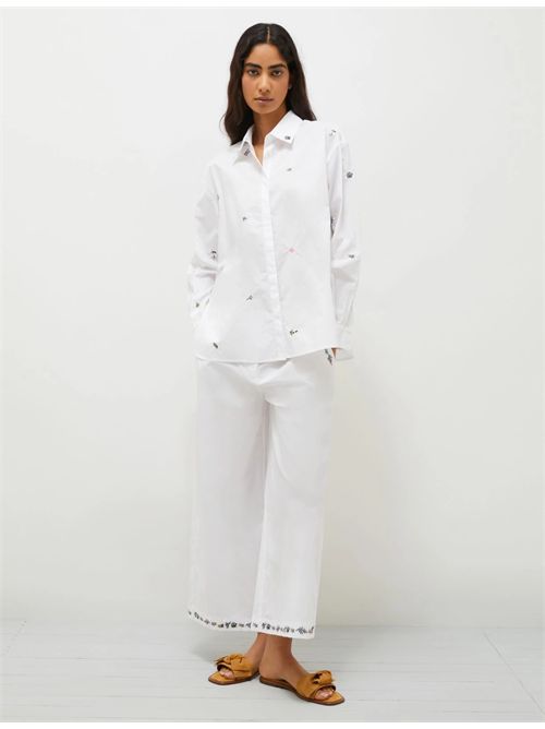 pants woman white MARELLA | ORANO307/001